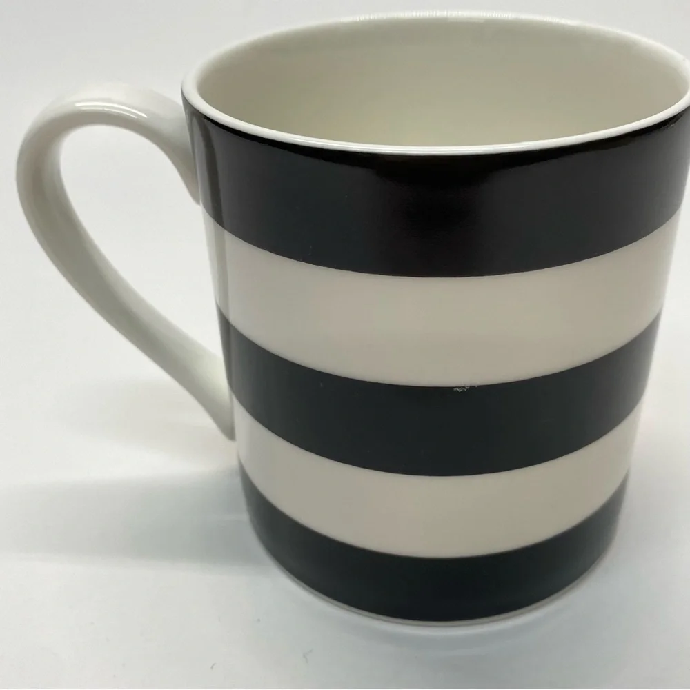 Kate Spade New York Lenox What's in a Name Letter C Mug Coffee/Tea Cup Striped